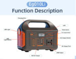 500W Portable Power Station – EG010Li